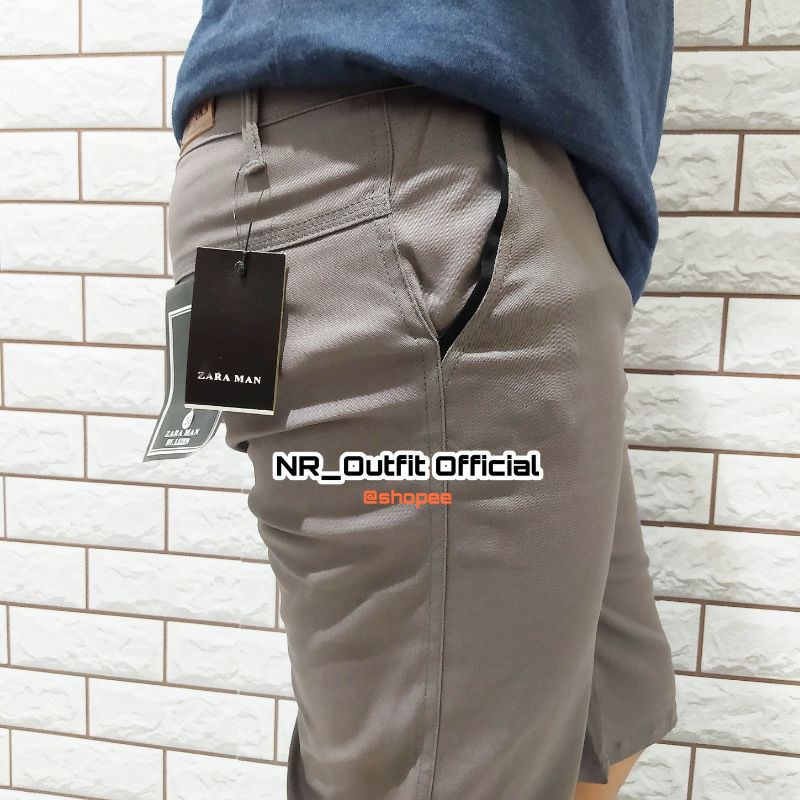 Zaraman Celana Chino Pendek Pria Casual Polos Cinos Cowok Chinos Shorts Pants NR_Outfit Official COD