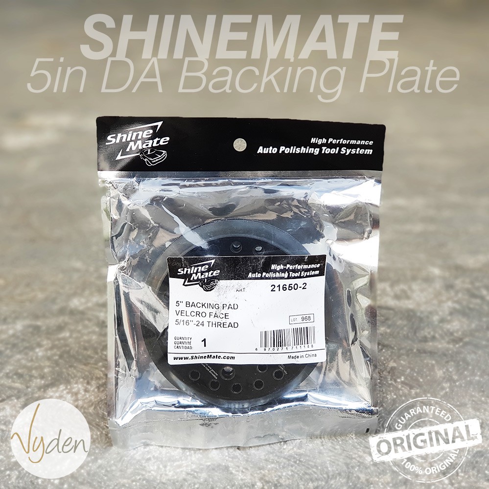 SHINEMATE Dual Action Backing Plate Back Up Pad Mesin Poles Mobil ERO600 EX603 MURAH 1