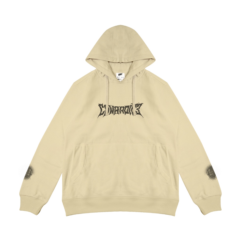 GRDT Defeater Hoodie Cream