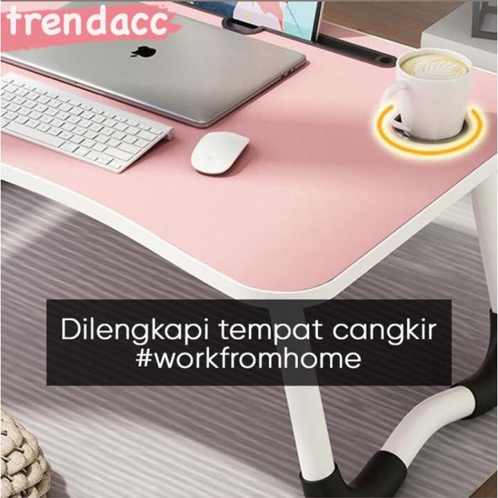 Trend-Meja Lipat Unitech / Meja Laptop / Meja Belajar / Meja Portable Serbaguna