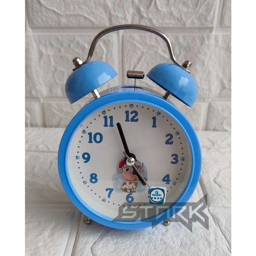 M13 Jam Weker Lucu - Jam Weker Classic - Jam Weker Karakter - Jam Meja - Jam Alarm