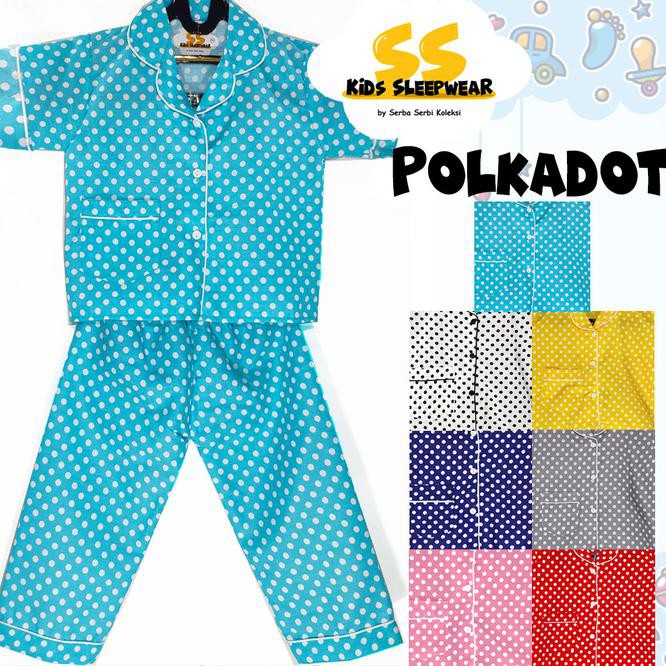 6L1R PIYAMA ANAK / BAJU TIDUR ANAK KATUN PREMIUM - A32 - SIZE S, TOSCA 0VU5
