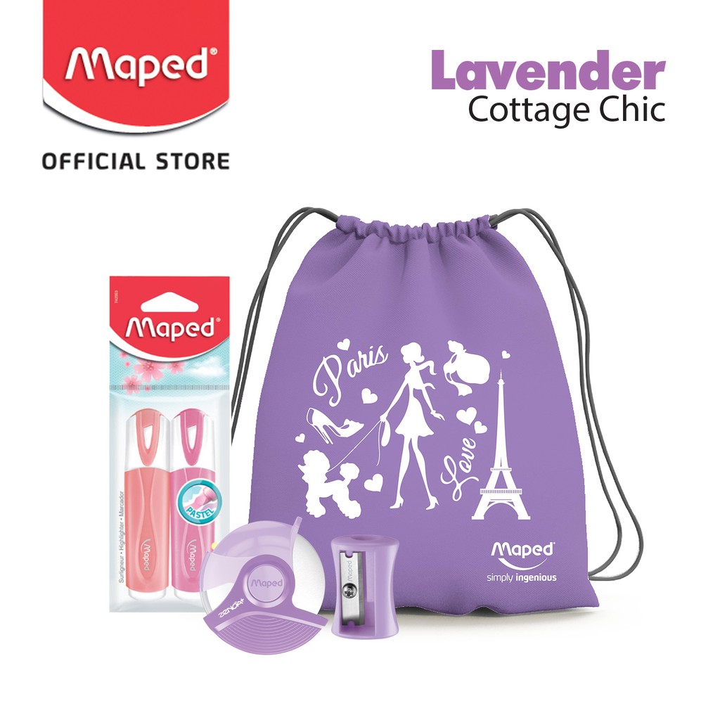 

Maped Paket Pastel Lavender Cottage Chic