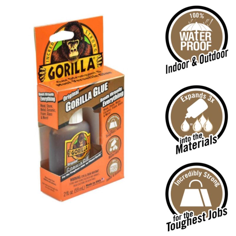 

LEM SERBAGUNA GLUE GORILLA ORIGINAL 2OZ 100% original USA