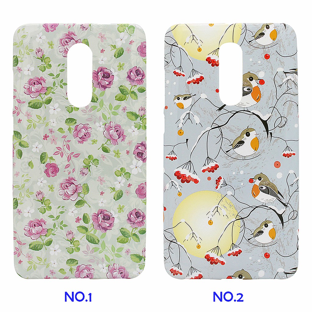 Soft Case Fancy Xiaomi Redmi Note 4 Aru Original Motif Bunga