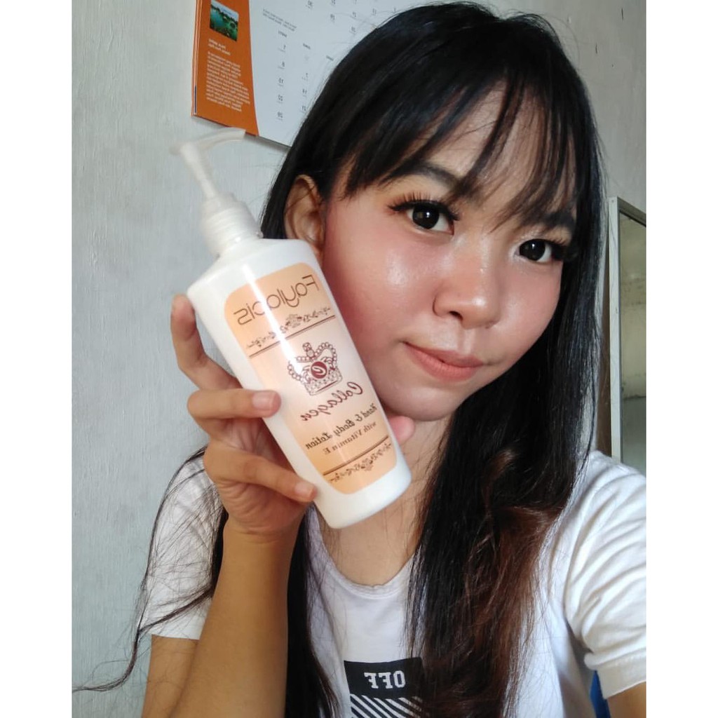 Handbody Lotion Collagen 250 ml / Lotion Collagen BPOM Hand Body Losion Faylacis Colagen