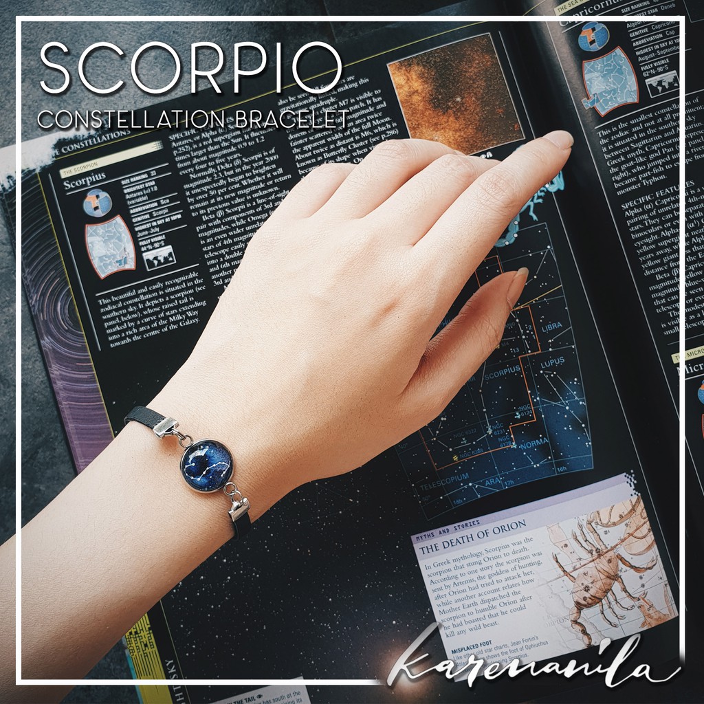 Gelang Zodiak : SCORPIO | Zodiac Constellation Bracelet