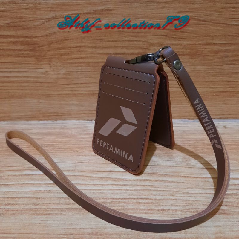

Tempat Id Card Pertamina Lipat Holder Id Card Kulit Pertamina