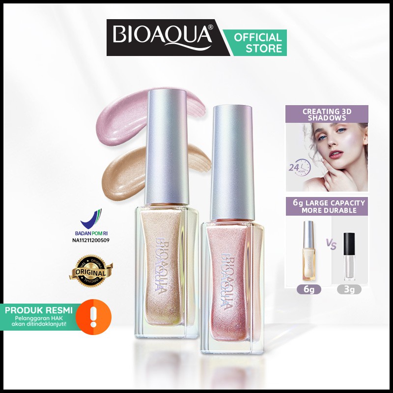 ✨ AKU MURAH ✨ BIOAQUA TIMBER STAR SPECTACULAR HIGHLIGHTER LIQUID