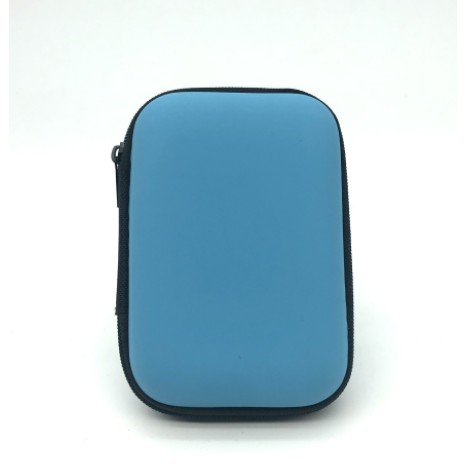 Dompet Hardcase Earphone Charger Kabel Data Warna Warni Colorful Wallet