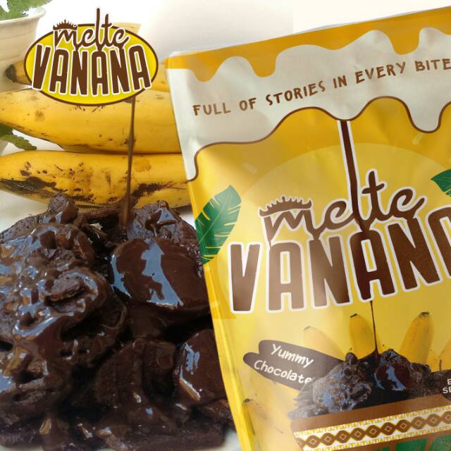 Vanana Chips Melte Coklat Enak Lumer Coklatnya Kripik Pisang Lampung