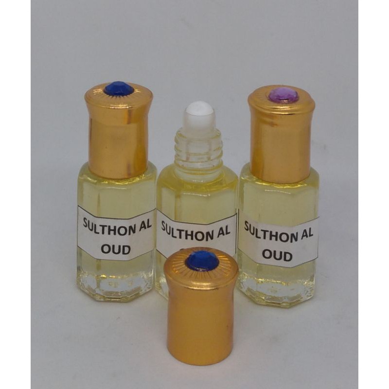 PARFUM SULTHON AL OUD ORIGINAL MURNI 100%,KEMASAN ROL ON 6ML,PARFUM MURNI