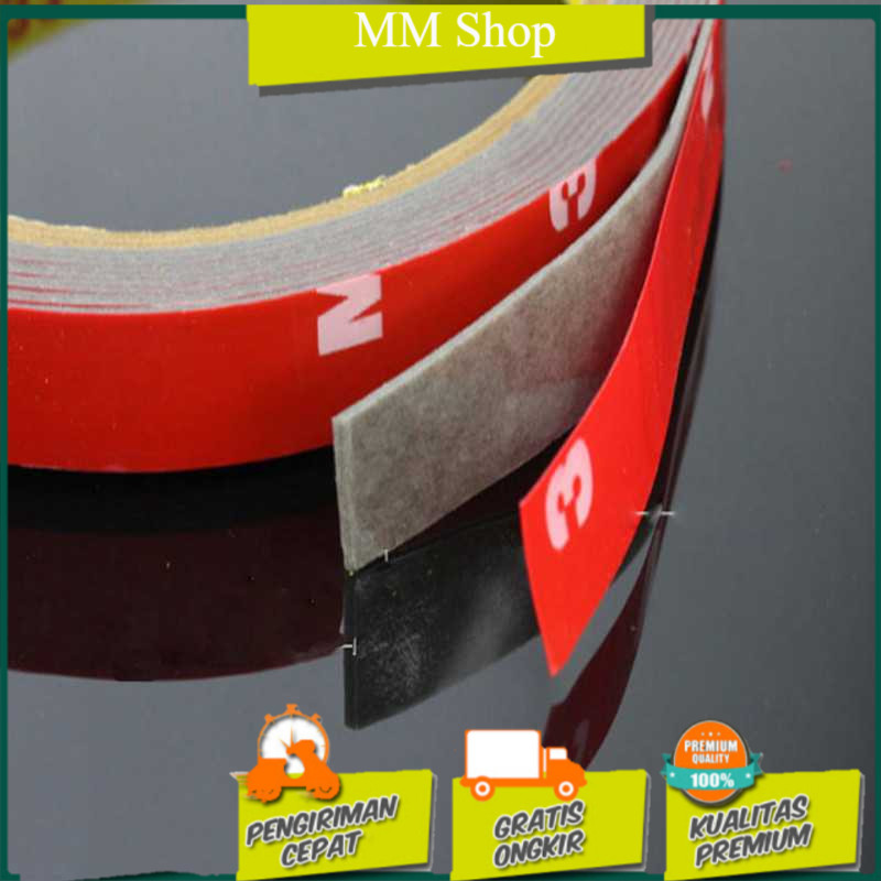 

Selotip Double Tape Acrylic 3m x 8mm - JETTING - SC-3M