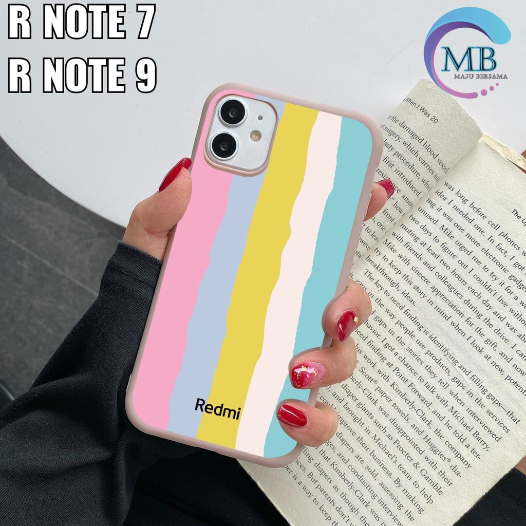 SS046 CASE Rainbow Xiaomi Redmi Note 4 4x 5a 5 6 7 8 9 Pro MB2732