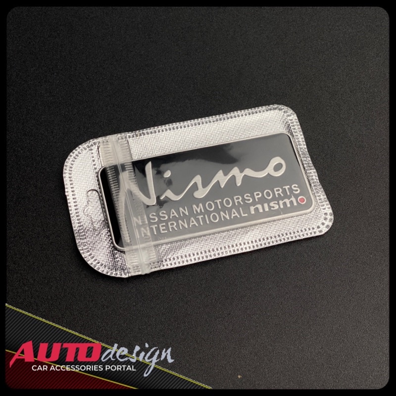 NISMO Emblem Mobil Nissan Alumunium Sheet Kualitas Terbaik