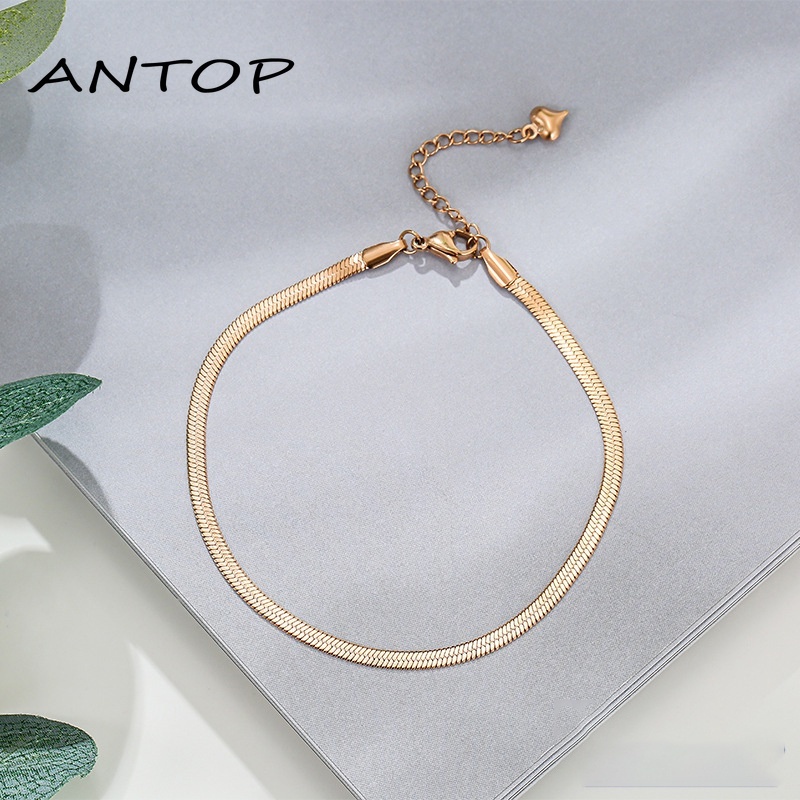 Fashion Gelang Kaki Sederhana Wanita Modis Aksesori Hypoallergenic Yang  ANTOP