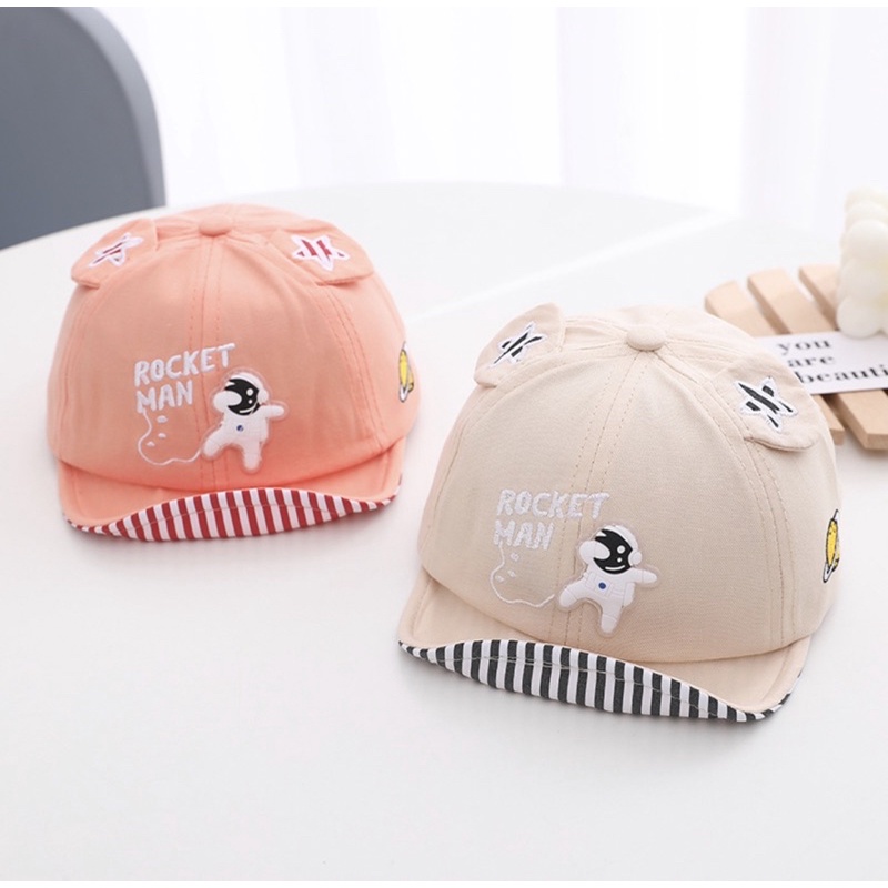 1,5  2 3 tahun Topi Baseball Anak Balita Impor Model Rocket Man Unisex Anak laki laki Anak Perempuan / Kid Toddler hat