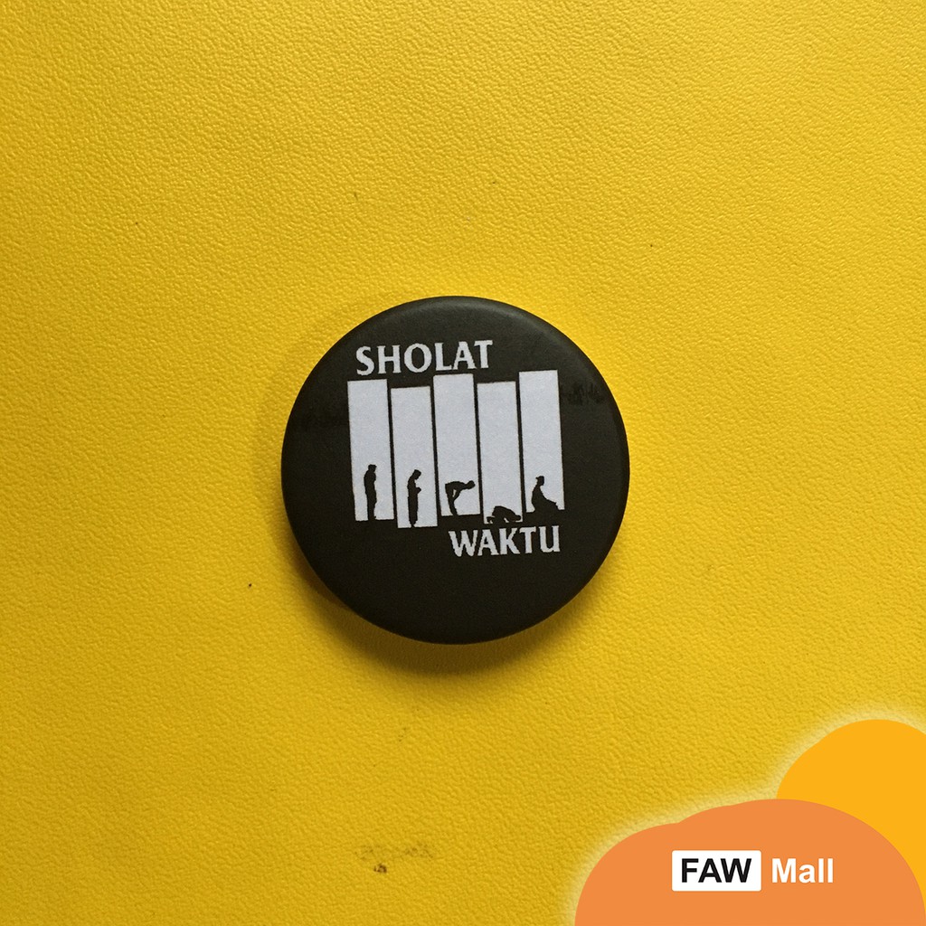 sholat 5 Waktu Pin Buton