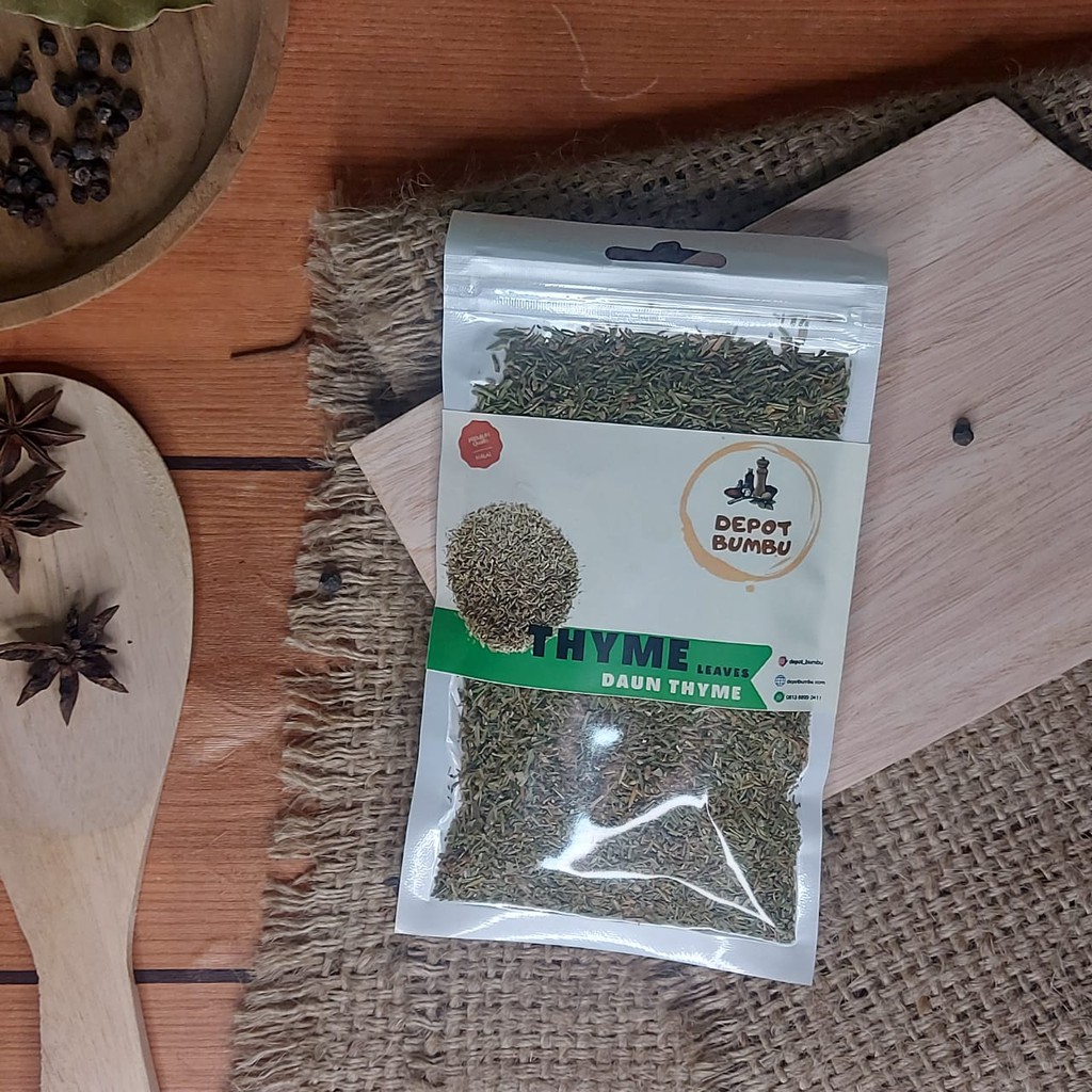 

Daun THYME remah PACK 20gr THYME Leaves DEPOT BUMBU