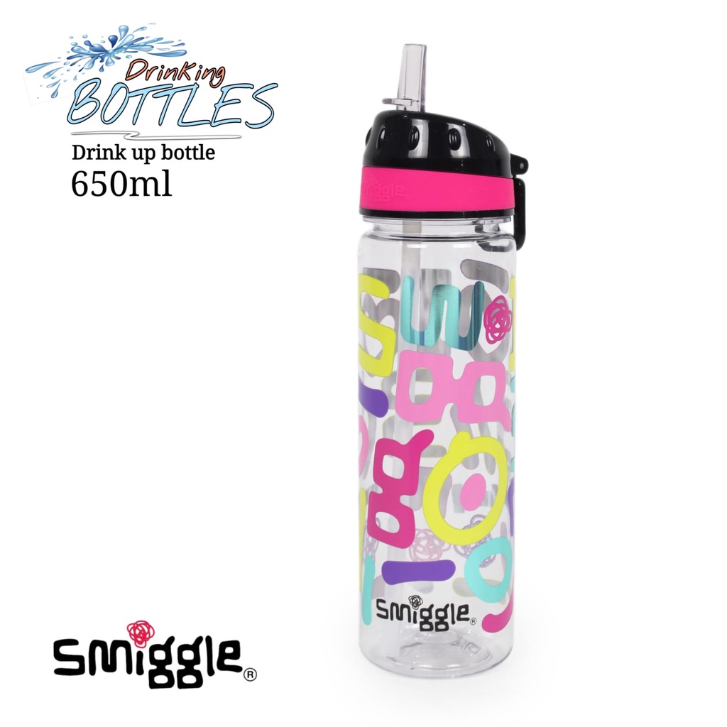 Botol Minum Smiggle Ori Drinking Bottle 650ml