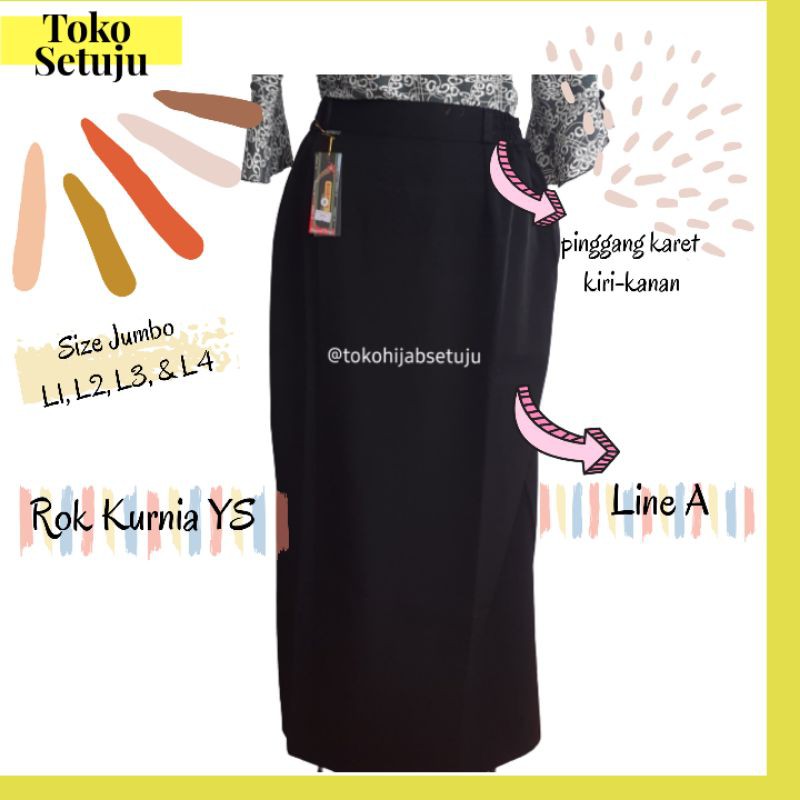 KURNIA YS JUMBO PINGGANG KARET (L1 - L4)