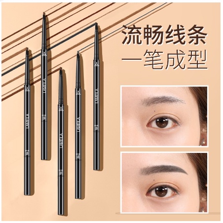 LAMEILA Pensil Alis Double Heads Eyebrow Pencil Long Lasting Waterproof 6 Warna 836