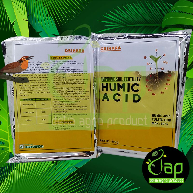 PUPUK HUMIC ACID 500GRAM