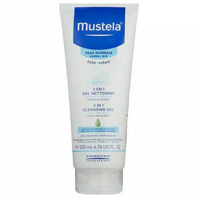 MUSTELA BEBE 2IN1 HAIR N BODY