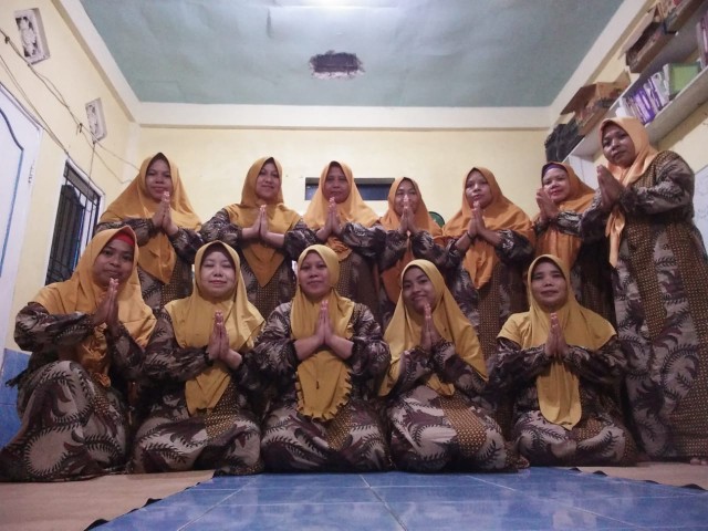 Gamis Batik Kombinasi Jumbo Ld 110 & Ld 120 Busui