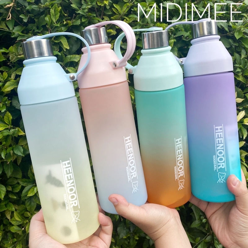 Tumbler Botol Minum Gradasi Free sticker 1 Liter (HN-533)