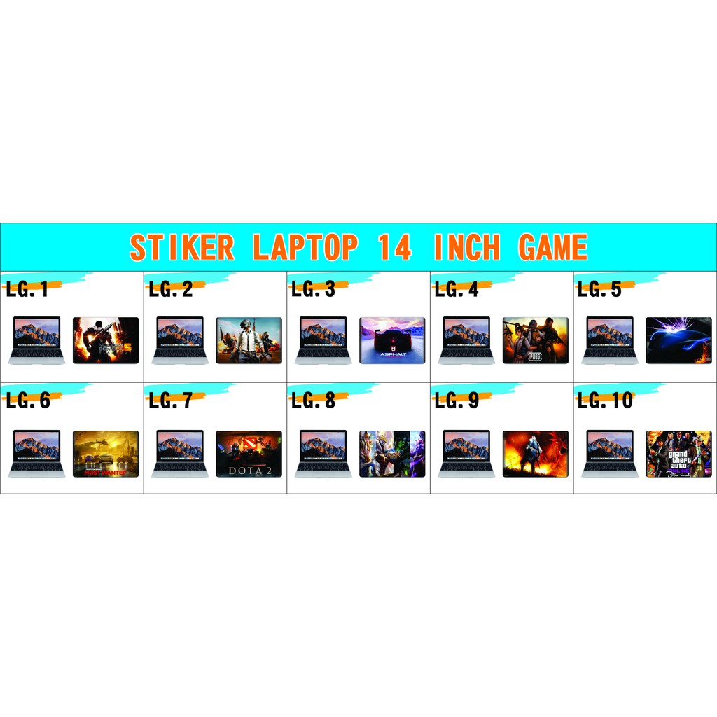 Stiker Laptop - Garskin Laptop - Marvel