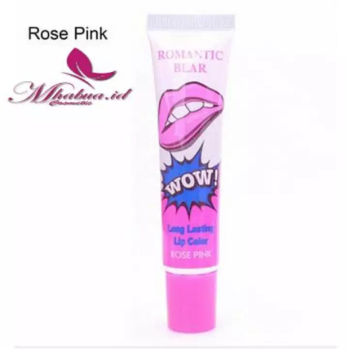 ❤️COD❤️ ROMANTIC MAY/ BEAR LIP TATTO Lip Gloss Tattoo Peel Off 6 Warna Anti Air Tahan Lama