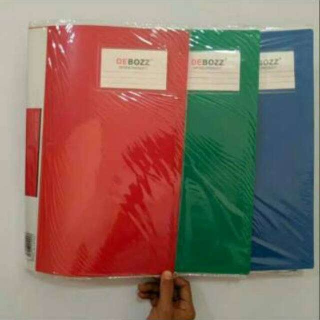 

Map TEBAL Clear Holder F4 Ukuran Folio Debozz Figo Dataplus Isi 60 Lembar KUALITAS PREMIUM