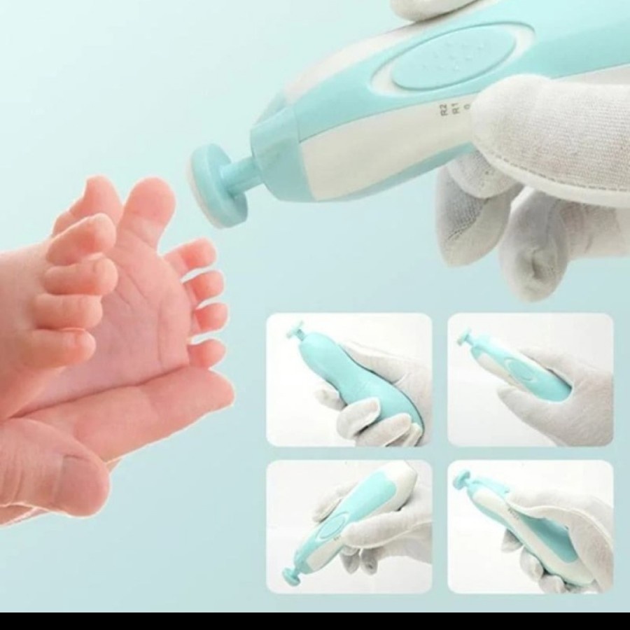 Gunting Kuku Elektrik Bayi Nail Trimmer Set Perawatan Ibu Baby Travel