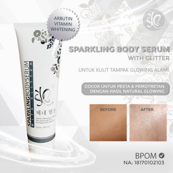 [SYB] SPARKLING BODY SERUM ~ PUTIH GLOWING ~ POMEGRANTE