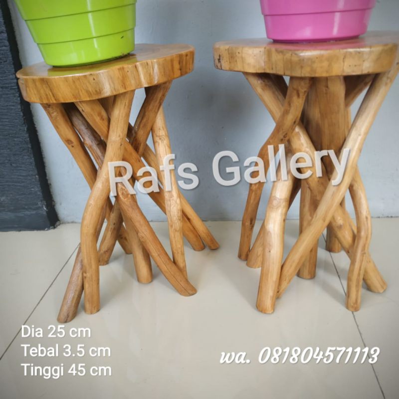 Standing Planter standing pot Kayu Jati