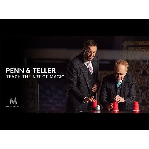 MasterClass Penn &amp; Teller The Art of Magic VIDEO LIMITED EDITION