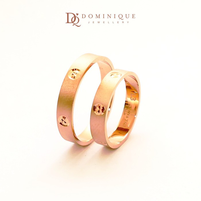 

Dominique Jewellery-Cincin Wedding Citra Gold 75% DQ 017
