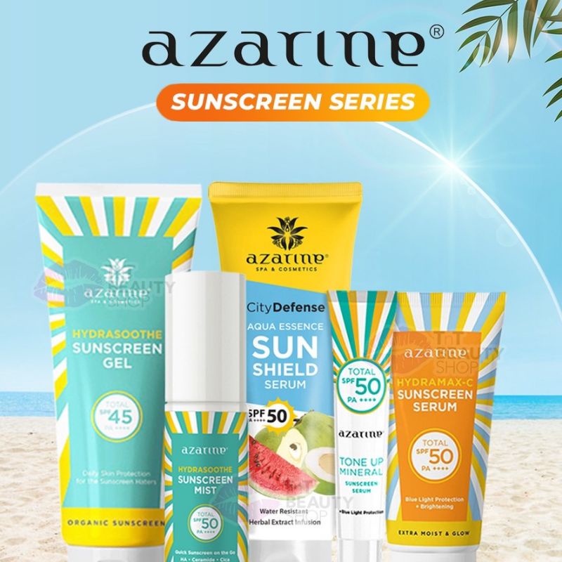 Azarine Sunscreen Seies