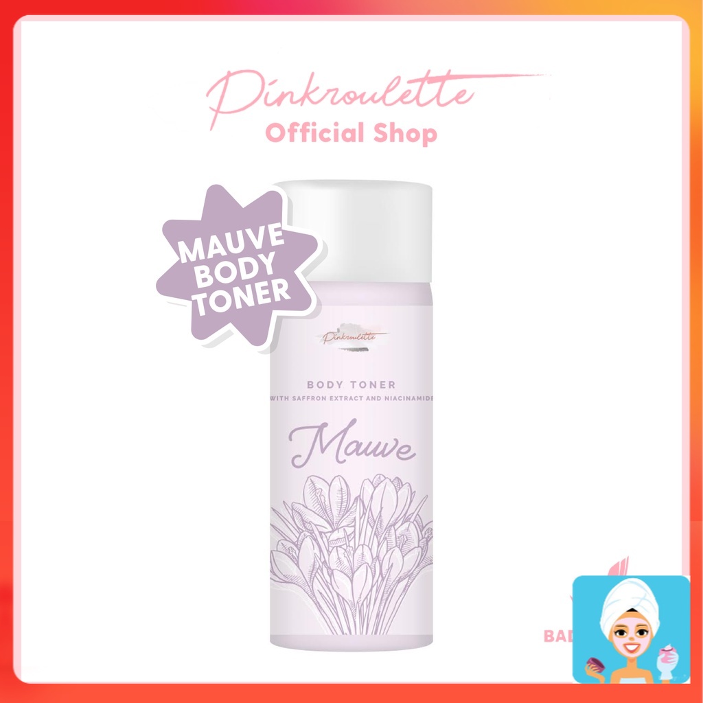 [ML] [TERMURAH SESHOPEE] PINKROULETTE MAUVE BODY TONER PINK ROULETTE