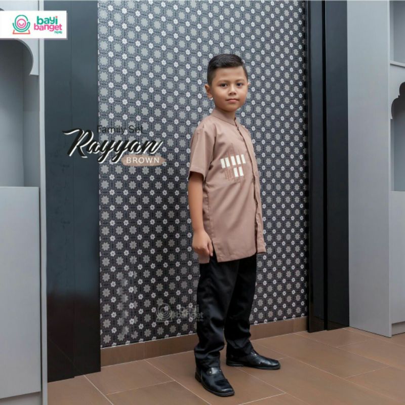 Koko Rayyan Anak original by Bayi Banget Hijab