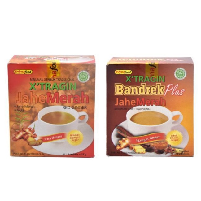 

XTRAGIN Jahe Merah Instant dan bandrek x'tragin