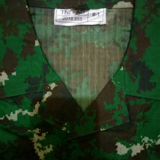 Baju PDL NKRI TNI AD