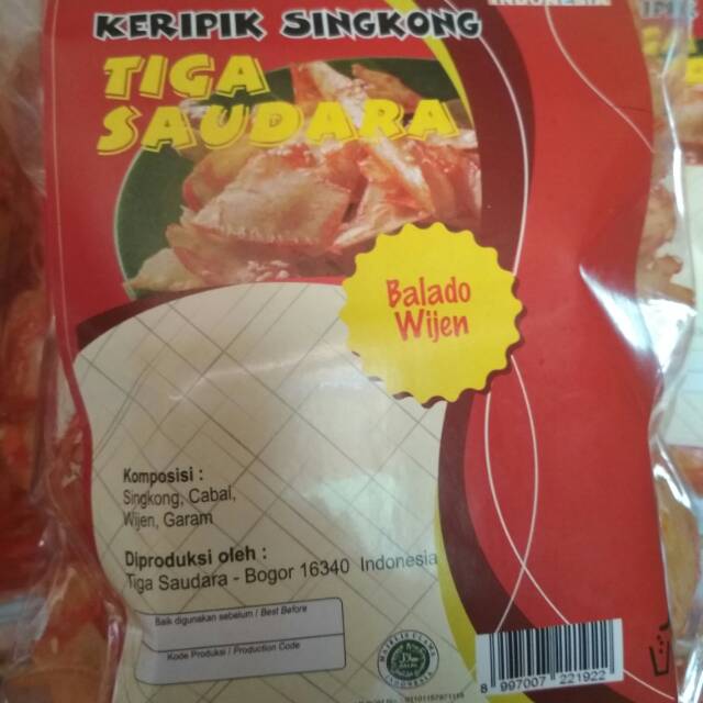 

Keripik singkong Tiga Saudara