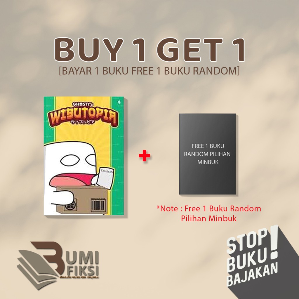 GHOSTY`S WIBUTOPIA (FREE 1BUKU RANDOM)