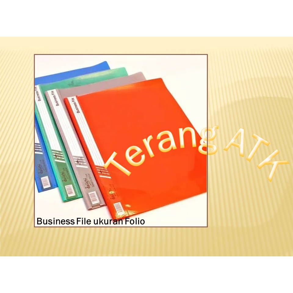 

Business File Plastik Merek Daichi [isi 12 Lembar]