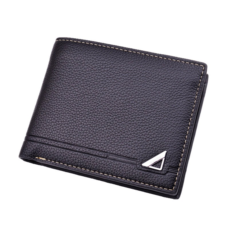 DOMPET LIPAT PRIA IMPORT KULIT ORIGINAL HITAM WA307B5 EAGLE PREMIUM KARTU KECIL PENDEK BATAM BRANDED