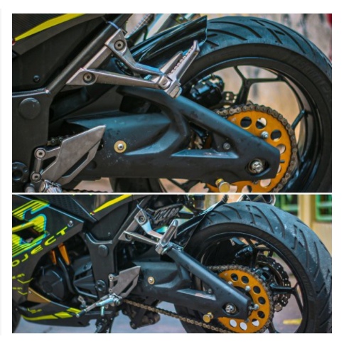 COVER ARM NEW NINJA 250 HUGGER ARM NINJA 250 NEW COVER ARM NINJA 2018