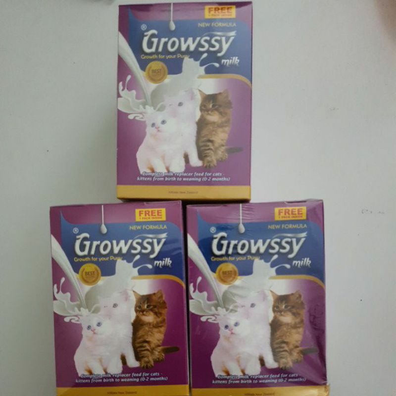Growssy susu kucing (1 Dos)