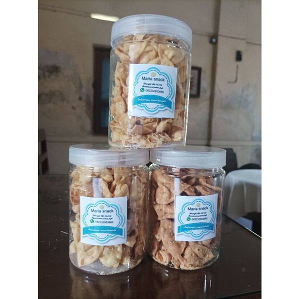 

KERIPIK BAWANG /CUMI CUMI 200 gr,bisa pesan kiloan